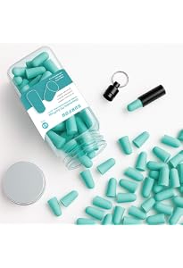 Boules Quies Réutilisables - Bouchons D'oreilles Silicone Réducteur Bruit 25-35 DB | Pour Dormir, Concentration, Voyages