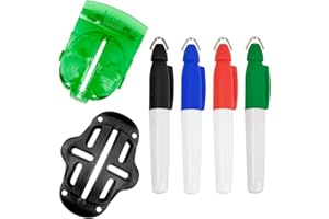 zavehony Golf Ball Line Marker,Golf Ball Marking Tool,Golf Ball Marker,Golf Pens,Golf Ball Line Drawing Marking Alignment Kits,Golf Ball Line Marker Tool,Golf Ball Alignment Marker,Golf Ball Liner
