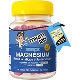 MIUMLAB – Children's Magnesium Gummies 100mg Citrate + Vitamin B6 – Nervous System, Fatigue & Fatigue – Children's Food Suppl