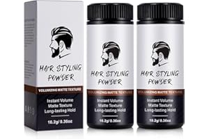 NBXINSLF 2PCS Hair Styling Powder for Men & Women, Hairs Texturizing Powders, Volumizing Powder for Hair, Long-lasting Hold, Matte Texture Powder for Men, Easy To Use