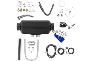 Autoterm Air 2D 2 KW 12 V Diesel riscaldatore ad aria con componente di comando PU-5 e pompa del carburante silenziosa per camper, campervan auto, camion, barca