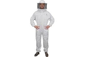 Humble Bee 410 Combinaison D'Apiculture en PolyCoton Avec Voile Arrondi