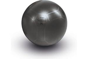 TONKEY ACTIVE LIFE - Palla Pilates [15-22-26-30-40 cm] SoffBall Maxafe - Fitball per Yoga, Fitness, Pilates, Fisioterapia e Riabilitazione - Accessori e Attrezzi per Allenamento a Casa e in Palestra
