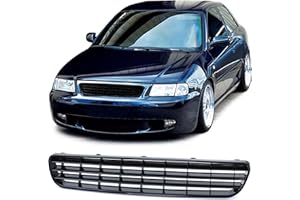 ‎CARPARTS-ONLINE Sport Grill Kühlergrill ohne Emblem Schwarz passend für Audi A3 8L 96-00