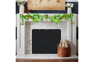 PROTALWELL Cache-cheminée magnétique, coupe-tirage, protection contre les pertes de chaleur, bloque-conduit de cheminée, bloque-air froid, cache-tirage pour cheminée intérieure, noir (92 cm l x 92 cm H)