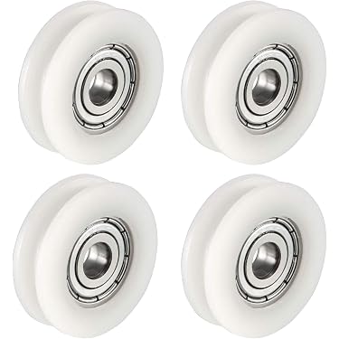 4 Rodamientos 6700-2RS - 10x15x4mm (Acero Cromado, Doble Sello)