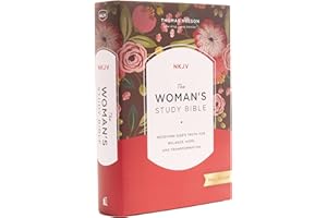 NKJV, The Woman's Study Bible, Hardcover, Red Letter, Full-Color Edition: Receiving God's Truth for Balance, Hope, and Transformation