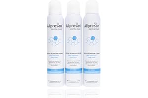 ‎ALLPRESAN Allpresan Derma med Repair Schaum-Creme HYDRO Intensivpflege für sehr trockene, raue Haut, 3x 200 ml