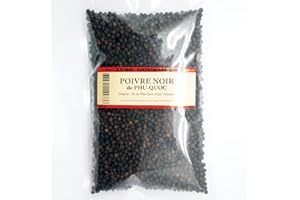 Aube-Gourmet Poivre noir de Phu-Quoc en sachet de 250 grammes