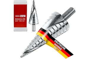 Woltersberger® HSS Stegborr med 10 mm skaft | Konisk borr Ø 4–32 mm spiral