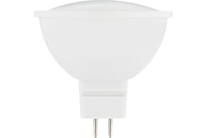 ‎MÜLLER-LICHT Müller-Licht LED Reflektorlampe GU5.3 Essentials, 5 Watt, 320 lm, MR16, Plastik, Weiß, 4.5 x 4.5 x 5 cm, 400234