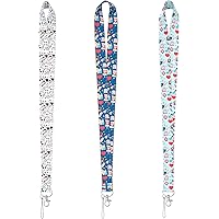 TRKETK 20 Pièces Cordons Pour Badges D'identité, Cordons Pour Le Cou