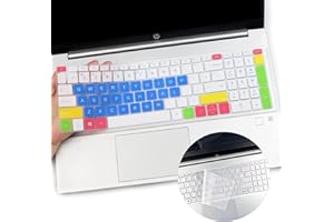 I-TENSODO 2pcs Keyboard Cover for HP Pavilion & HP Laptop 15-eg 15-eh 15-er 15 er0056cl er0051nr 15-eh1070wm eh1050wm eh1022ur eh1052wm eh1085cl eh1097nr 15-eg0050wm eg0165st eg0025nr eg1077nr