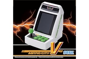SEGA Astro City Mini V (Mini Plug n Play Arcade) Mini Console with 22 Build-in Games