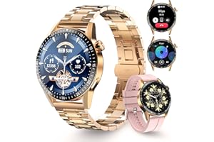 Homailida Smartwatch Uomo con 2 Cinturini, 1.39" Fitness Tracker con Chiamate e Whatsapp, 100+ Modalità Sportive IP67, Smart Watch Uomo Monitoraggio Sonno/Contapassi per IOS/Android