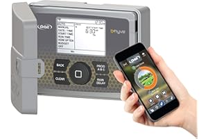 Orbit B Hyve Smart Zraszacz Wifi, Szary, 9x24x22 cm