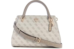 GUESS NOELLE II TOTE, COLOR DKO - DARK TAUPE LOGO DKO - DARK TAUPE LOGO One Size