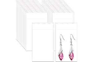 LUCYSTUDIO Zellophanbeutel Selbstklebend 5x8cm 300stk Klar Klebeverschluss Cellophantüten Plastiktüten 50µm Transparente OPP Tütchen Zellophantüten für Pillen Schmuck Perlen Süßigkeiten(8 Größen zur Auswahl)