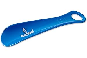 DIE SCHUHANZIEHER biped - plástico - calzador de 18 cm - fabricación alemana z1560(azul)