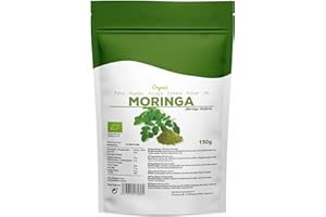 INKANAT - Moringa en poudre bio 150 g - Superaliment naturel et biologique