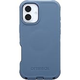 OtterBox Defender Serisi MagSafe Kılıf iPhone 16 Plus Uyumlu Darbeye ve D&uuml;şmeye Karşı Koruyucu Kılıf, Mavi