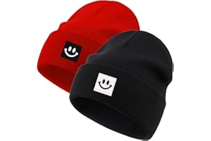 Jarseila Cappello Invernale per Bambina Bambino Lavorato a Maglia Berretto Beanie Invernale Caldo Carino Ragazzi 1-5 Anni