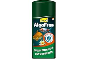 Tetra Pond AlgoFree Schwebealgen- und Fadenalgenvernichter, bekämpft langfristig grünes Wasser im Gartenteich, 500 ml