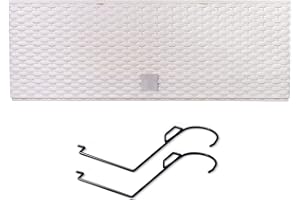 PROSPERPLAST Jardinera para balcón RATO CASE W , dimensiones (mm) 580x180x195, color Blanco