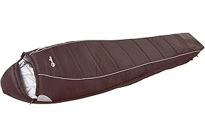 Wilsa X-Trem 2.0 Sac de Couchage Mixte Adulte, Noir, 215 cm