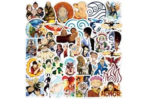 LANSEEDE 50 szt. Avatar The Last Airbender naklejki odmiana winylowa wodoodporna naklejka na samochód motocykl rower bagaż kalkomania graffiti łatki naklejki na deskorolkę naklejki na laptopa