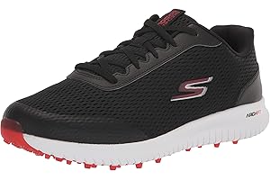 Skechers Elite 5 Range - Zapatillas de Golf de Ajuste Relajado, Impermeables, Sin Espinas - Zapatillas Hombre