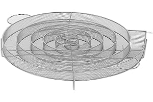 DEROR Kalträucher-Generator für BBQ-Grill, heiß oder kalt geräucherter Edelstahl-Holzpellet-Räucherofen, perfekt zum Räuchern von Käse, Schweinefleisch, Fisch, Lachs