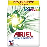Ariel Dağ Esintisi 2si 1 Arada - Beyaz ve Renkliler 7 Kg Toz &Ccedil;amaşır Deterjanı
