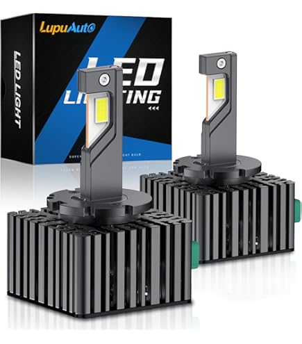 FateEye H7 LED 44000LM - Kit De Faros H7 LED 200W 6500K Blanco Anti-Fallo Extremadamente Luminoso, Para Reemplazar Lámparas Y De Xenón H7 De Automóvil, Paquete De 2 - 8
