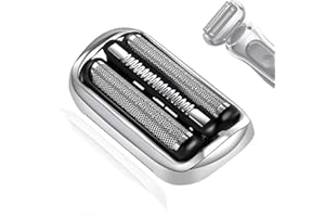 LACKYORK Elektrischer Rasierkopf für Braun S7 Scherkopf,73S Kompatibel Mit Braun Series 7 Scherkopf,Männer Elektrorasierkopf Ersatzteil Geeignet,für Serie 7 7020 7027 7071 7075,Silbrig (73S)