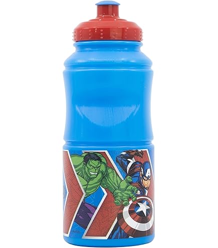 Stor Aluminium Trinkflasche 730ml - PAW PATROL Design Mit Trinkhalm