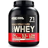 ON Optimum Nutrition 100% Whey Gold Standard Cookie and Cream Flavored 2.27kg 71 Service