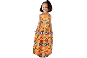 GENERIC Diadema Estilo Ankara Chaleco Verano Conjunto Niños Africano Dashiki Faldas Niñas Trajes Tops Bebé Ropa Niño Niña Trajes y Conjunto Bebé 1 Año Antiguo