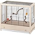 Ferplast Giulietta 4 Bird Wooden Cage, 57 x 30 x 50 cm, Black
