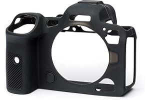 EasyCover - Custodia in silicone per fotocamera - Protezione per la vostra fotocamera Canon R5 / R6 / R6 Mark II - Nero