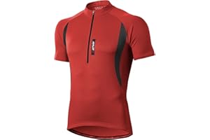MEETWEE Magliette Ciclismo Uomo, Maglia Ciclismo Maniche Corte Abbigliamento Mountain Bike Maglia