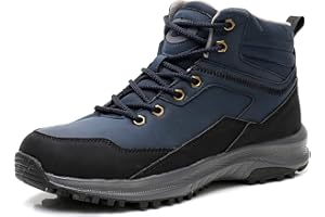 TORISKY Stivali Invernali Uomo Donna Scarpe Cotone Outdoor Impermeabili Trekking Caldo Piatto Caviglia Stivaletti Neve