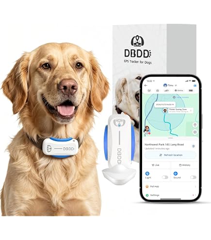 Tractive Waterproof GPS Dog Tracker - Location & Activity