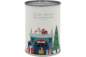 MAUVAISESGRAINES-KITS À SEMER Kit di Coltivazione di Fiori da Regalare con Messaggio - Regalo di Natale per Donna e Uomo Regalo Originale Amici Famiglia Feste - Facilissimo da Usare - 100% Realizzato in Europa (Buon Natale)