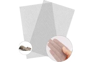TIMEMEET Malla de alambre, 2 piezas de Malla de Alambre 20 malla, Metálica Malla Acero Inoxidable 304 para Fija Ventanas Tomas de Aire Contra Insectos Animales Rejilla Barbacoa, Diámetro 1 mm, 300 x 210 mm