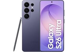 Samsung Galaxy S26 Ultra 5G (Cobalt Violet, 12GB RAM, 256GB Storage) with Built-in Privacy Display, AI Phone, Photo Assist, Creative Studio, 200MP Camera, 5000mAh Battery and Snapdragon 8 Elite Gen 5