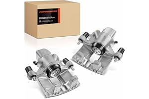 Frankberg 2x Pinza Freno Pinza del Freno Asse Posteriore Sinistra Destra Fusione di alluminio Compatibile con M.i.n.i R50 R53 M.i.n.i Cabriolet R52 Replace# 34216763730