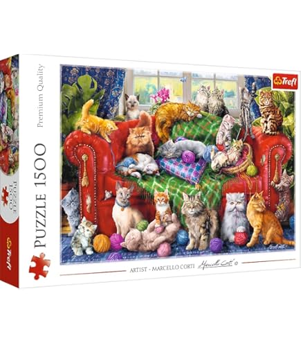 Trefl 1500 Piece Jigsaw Puzzle - Harry Potter Through The Movies - UK - View #6