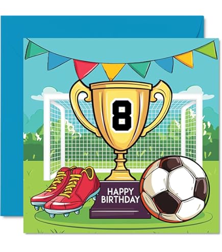 Momentum Adrenalyn Tarjeta De Cumpleaños Personalizable De Fútbol - Para Hijo, Nieto, 8, 9, 10, 11 Años Fujifilm Gfx 100 S