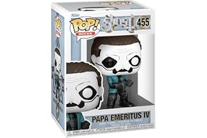 Funko Pop! Rocks: Ghost Glam - Papa - Glitter - Ghost Band - Samling Vinylfigur - Presentidé - Officiell Merchandising - Leks